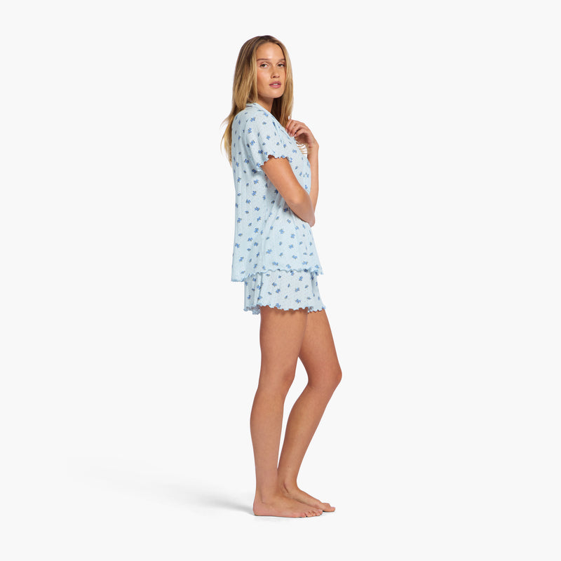 Pointelle Pajama Short Set image 