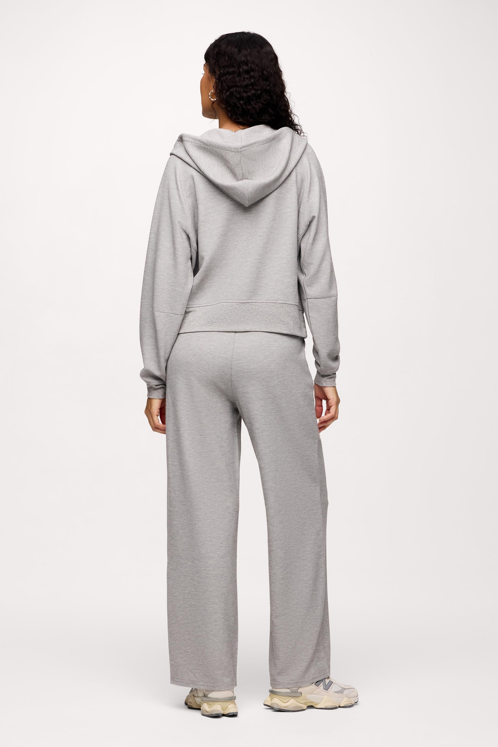 Performance Waffle Zip Up Hoodie