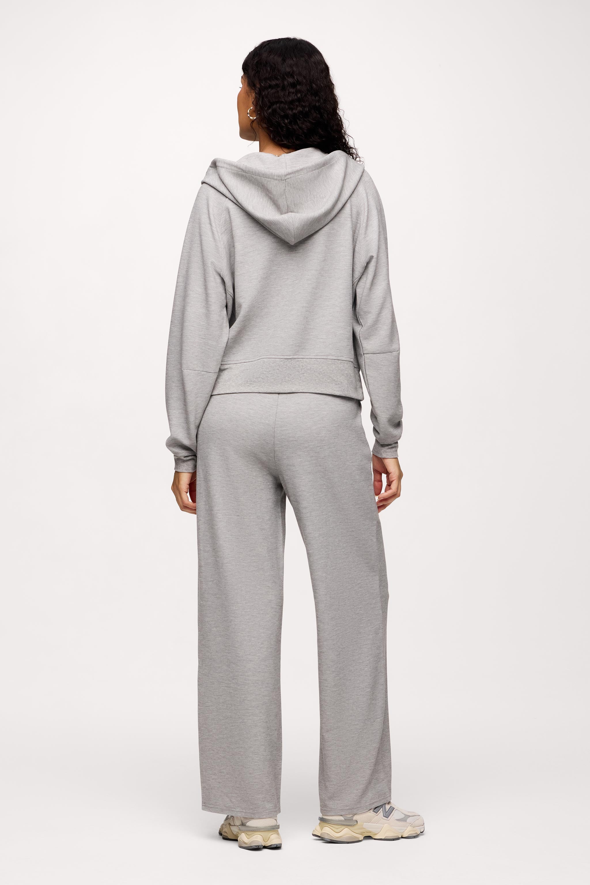 Performance Waffle Zip Up Hoodie
