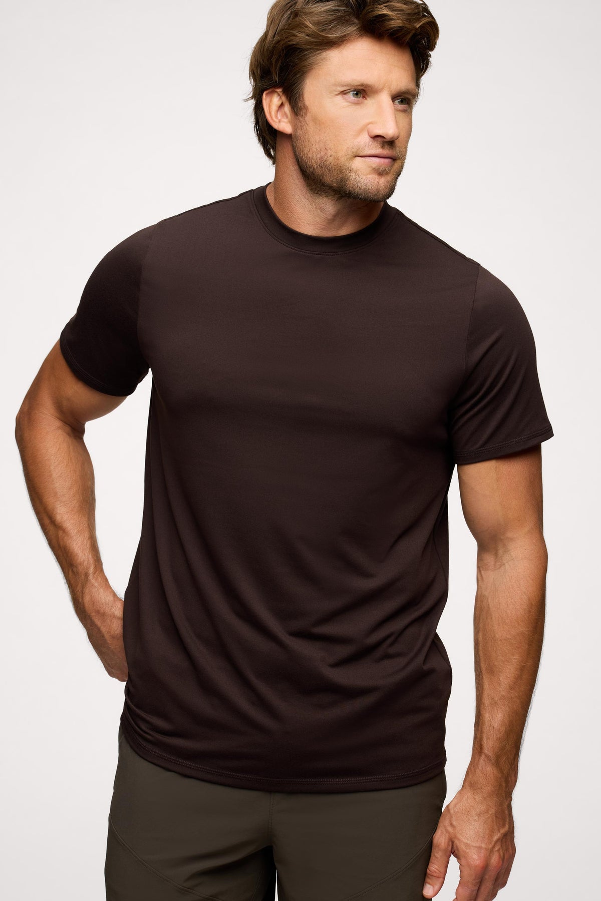 Color:Espresso | Men's Movement Tee