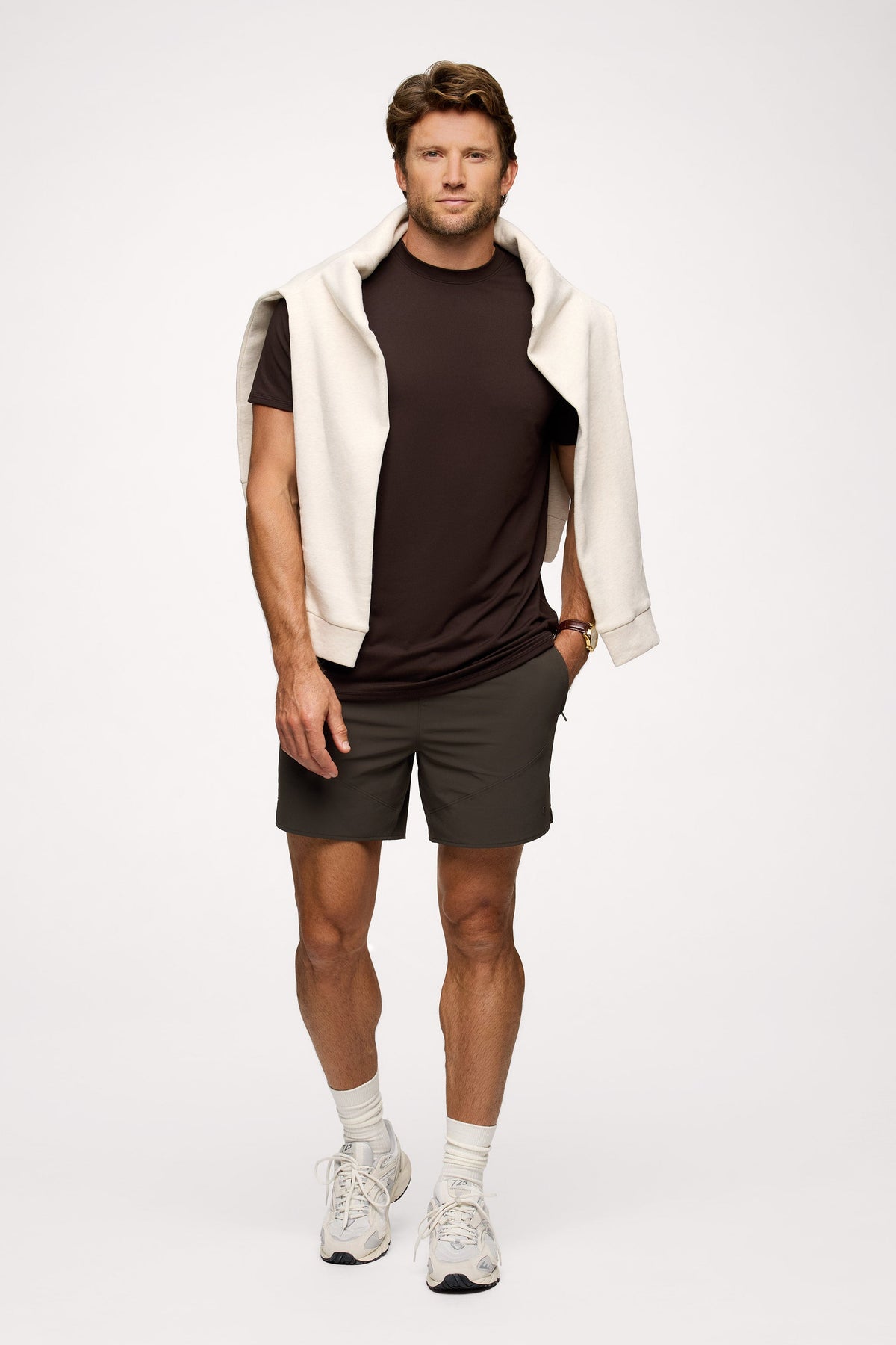 Color:Espresso | Men's Movement Tee