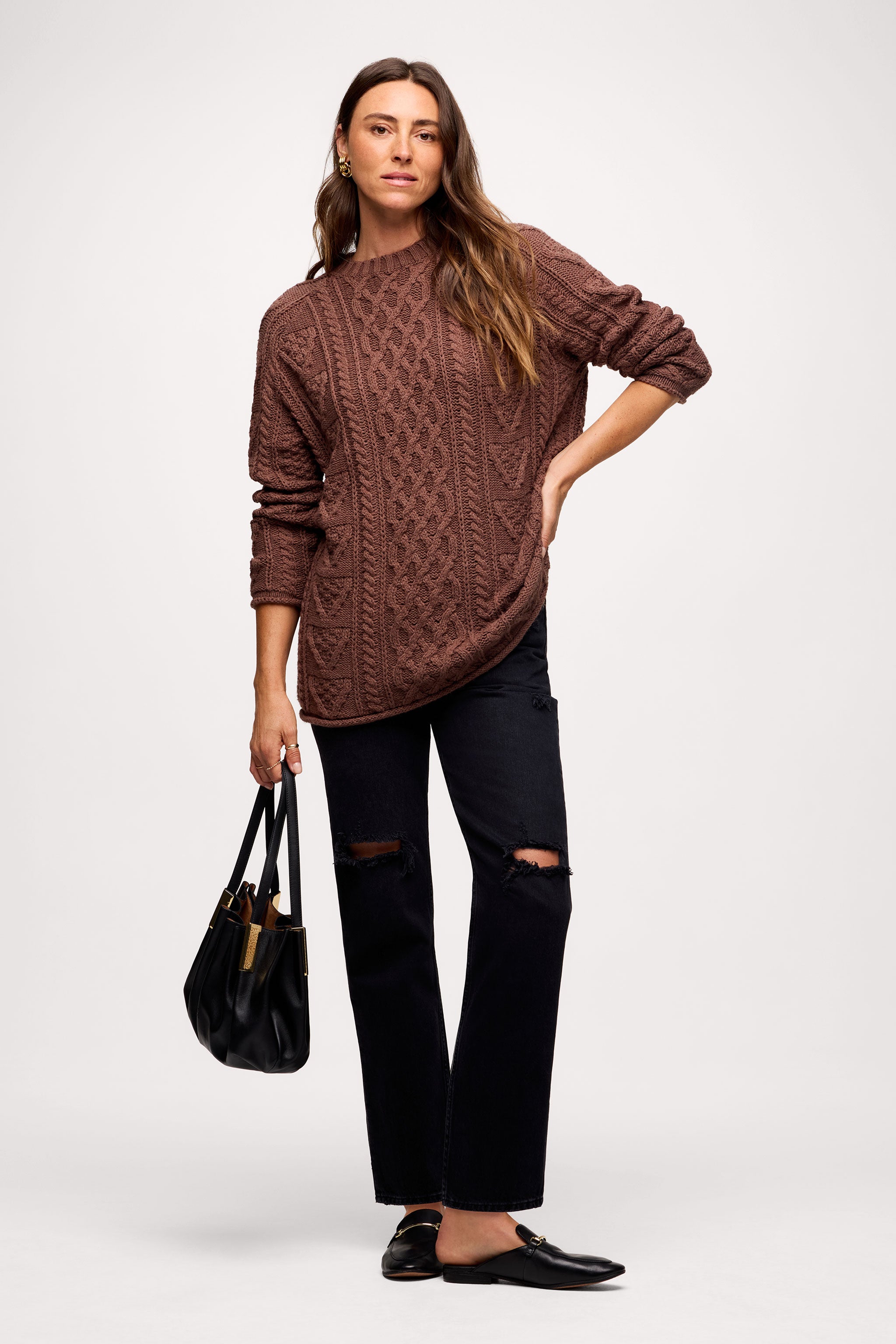 Heritage Cable Sweater