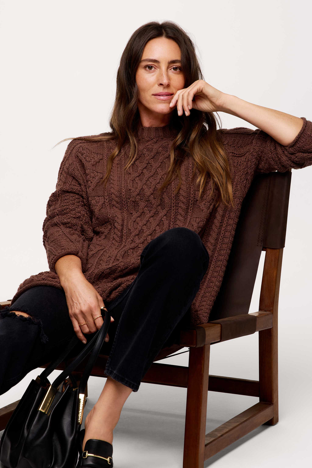 Heritage Cable Sweater