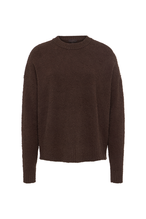 Boucle Crewneck Sweater