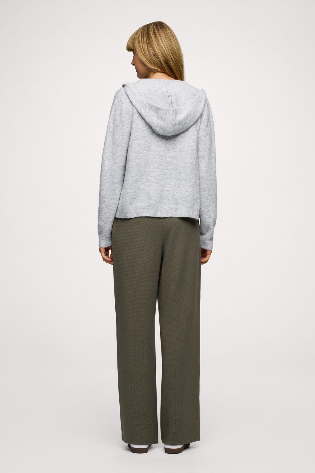 Cozy Knit Zip Up Cardigan