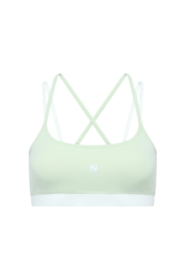 nuuds motion contrast layering bra sports bra pilates outfit padded yoga bra