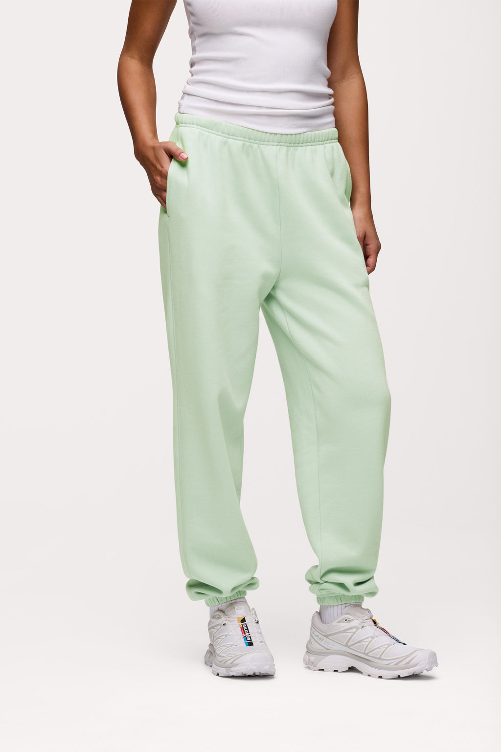 Core Fleece Jogger | Matcha