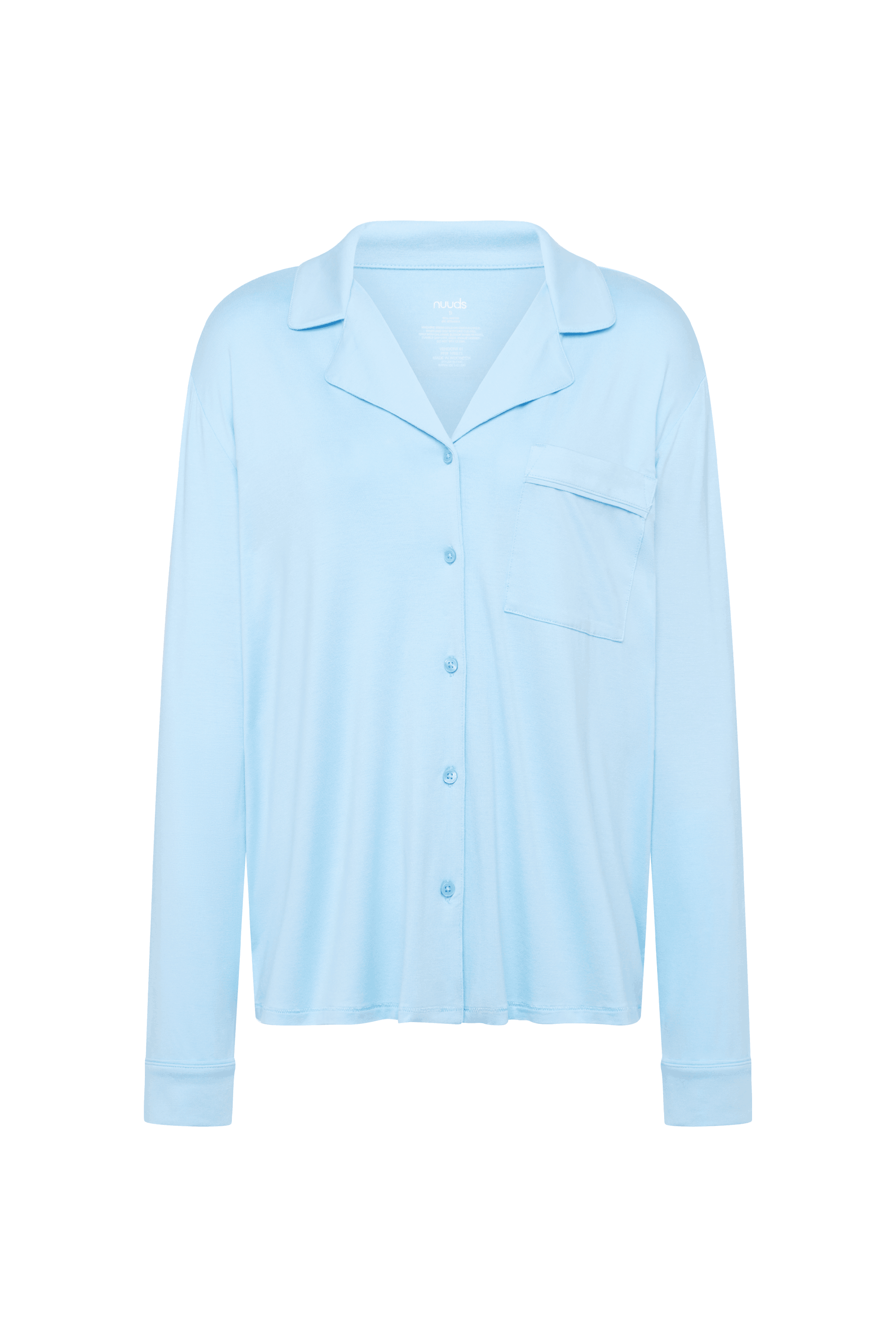 Long Sleeve Button-Up Pajama Shirt