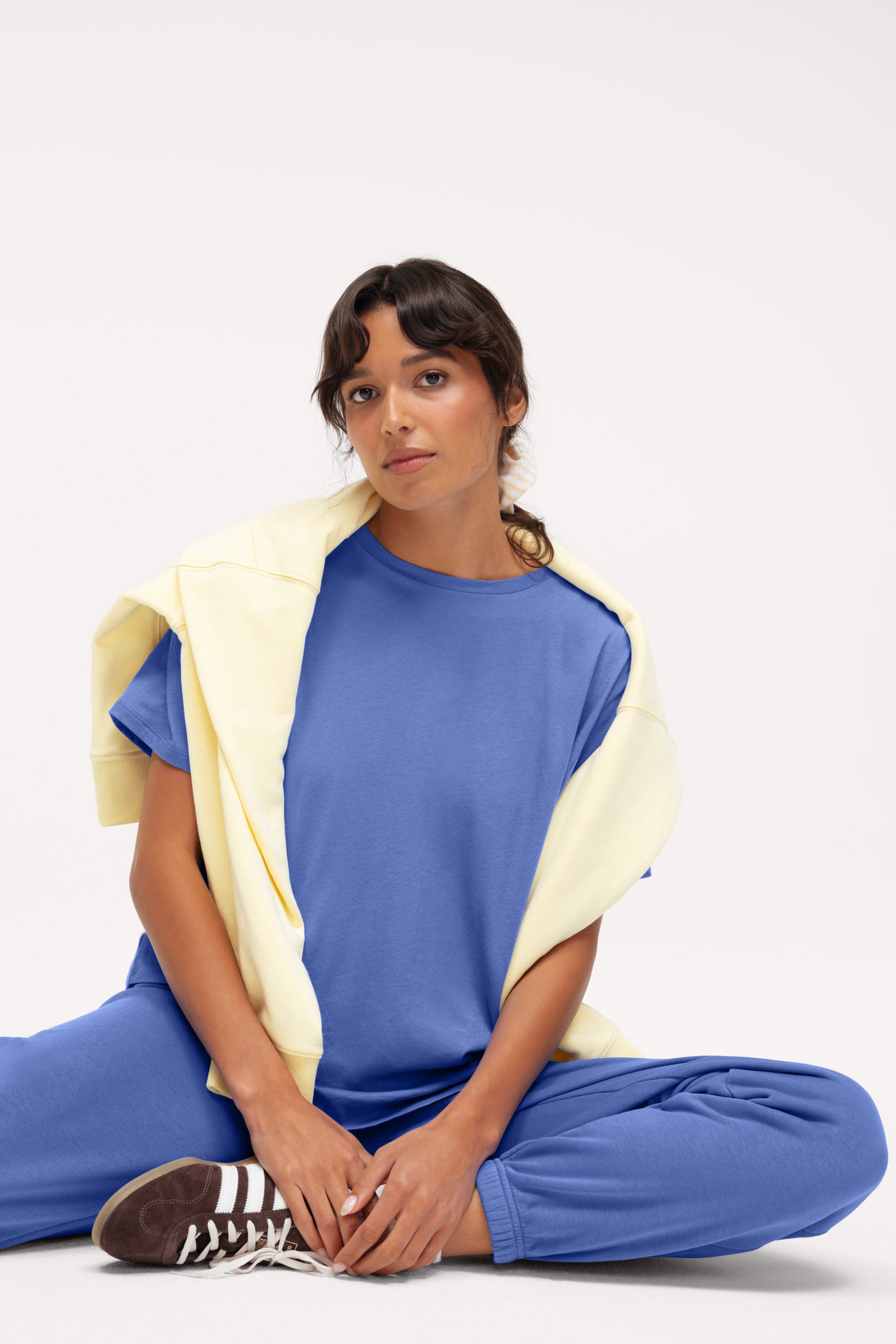 Loose Tee and French Terry Jogger