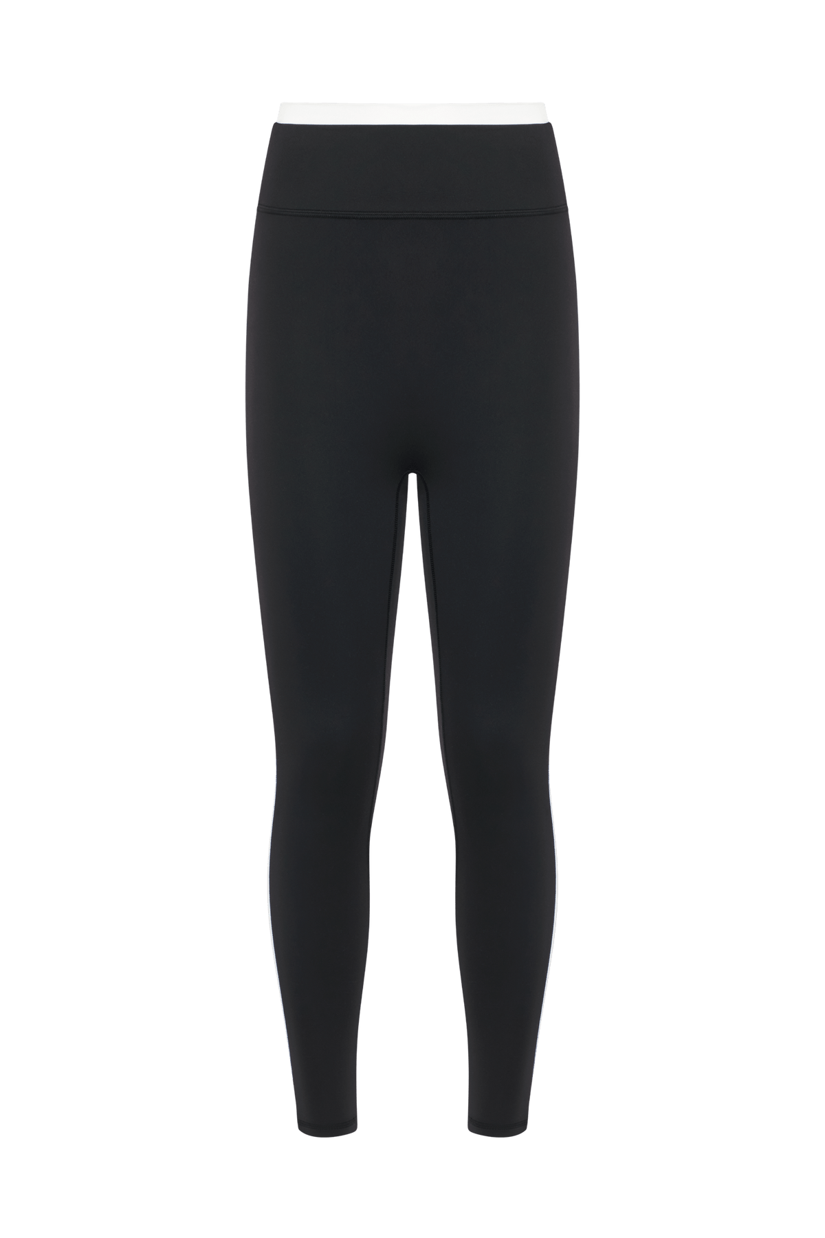 Color:Black | nuuds contrast legging womens workout leggings high waisted pilates outfit