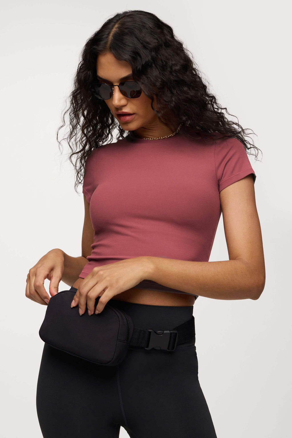 Sporty Rib Bra Tee