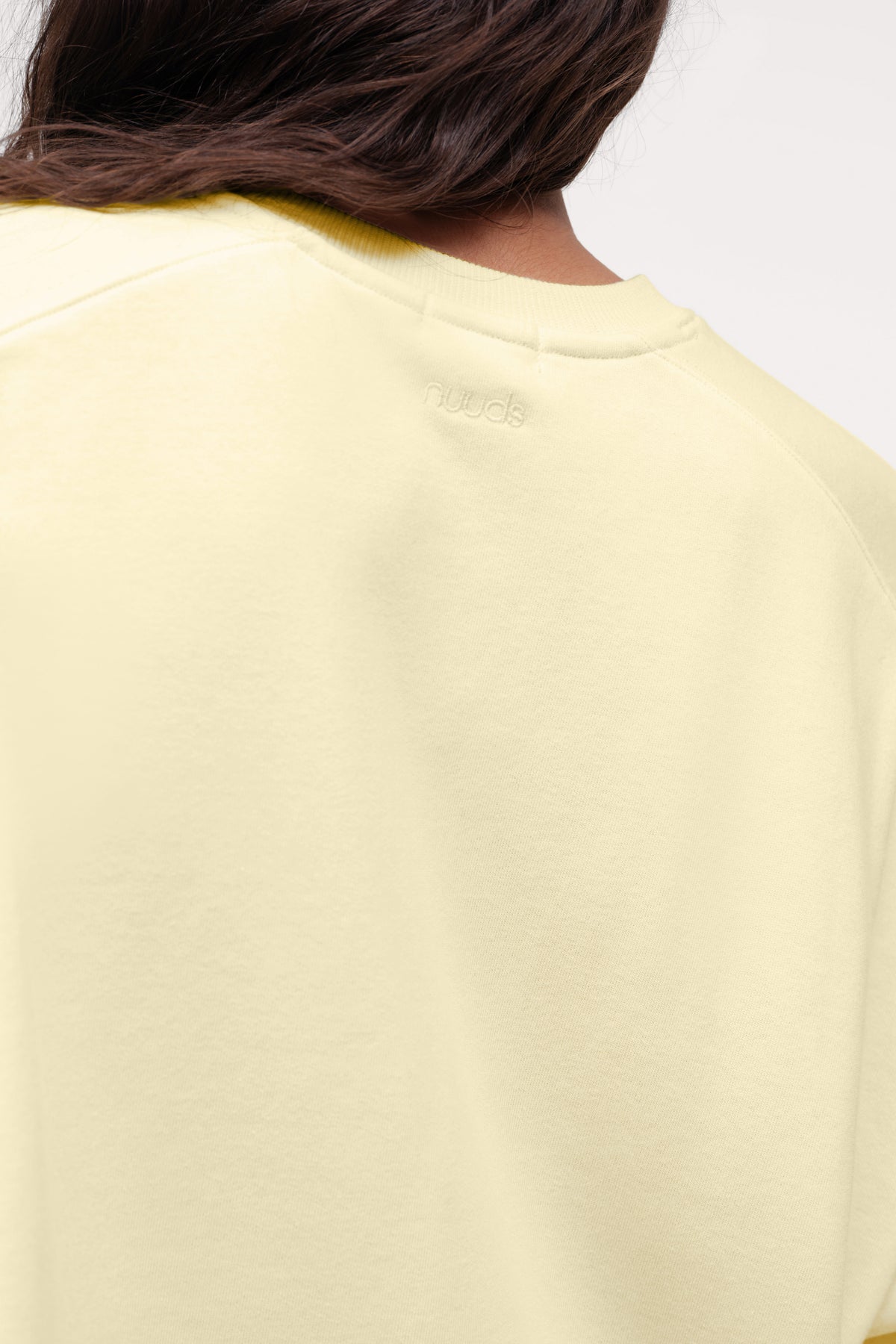 Color:Lemon | French Terry Classic Crewneck