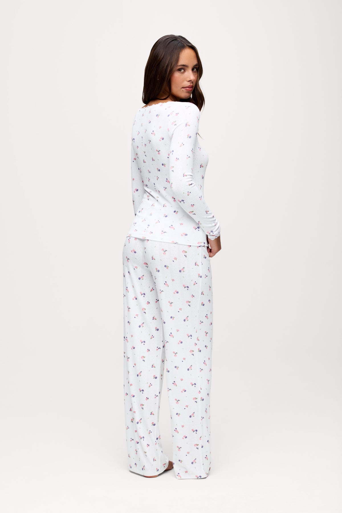 Color:Rosette | Sweetheart Pajama Top