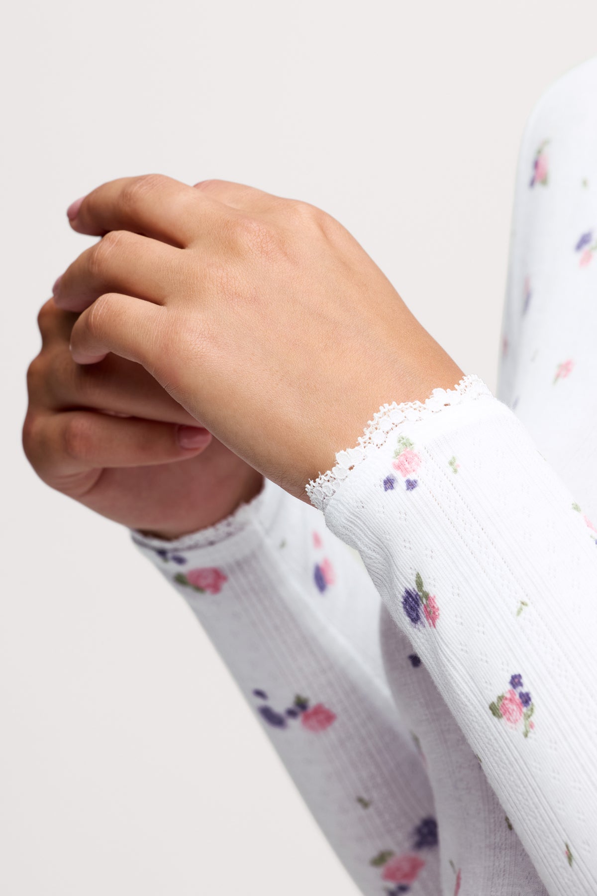 Color:Rosette | Sweetheart Pajama Top
