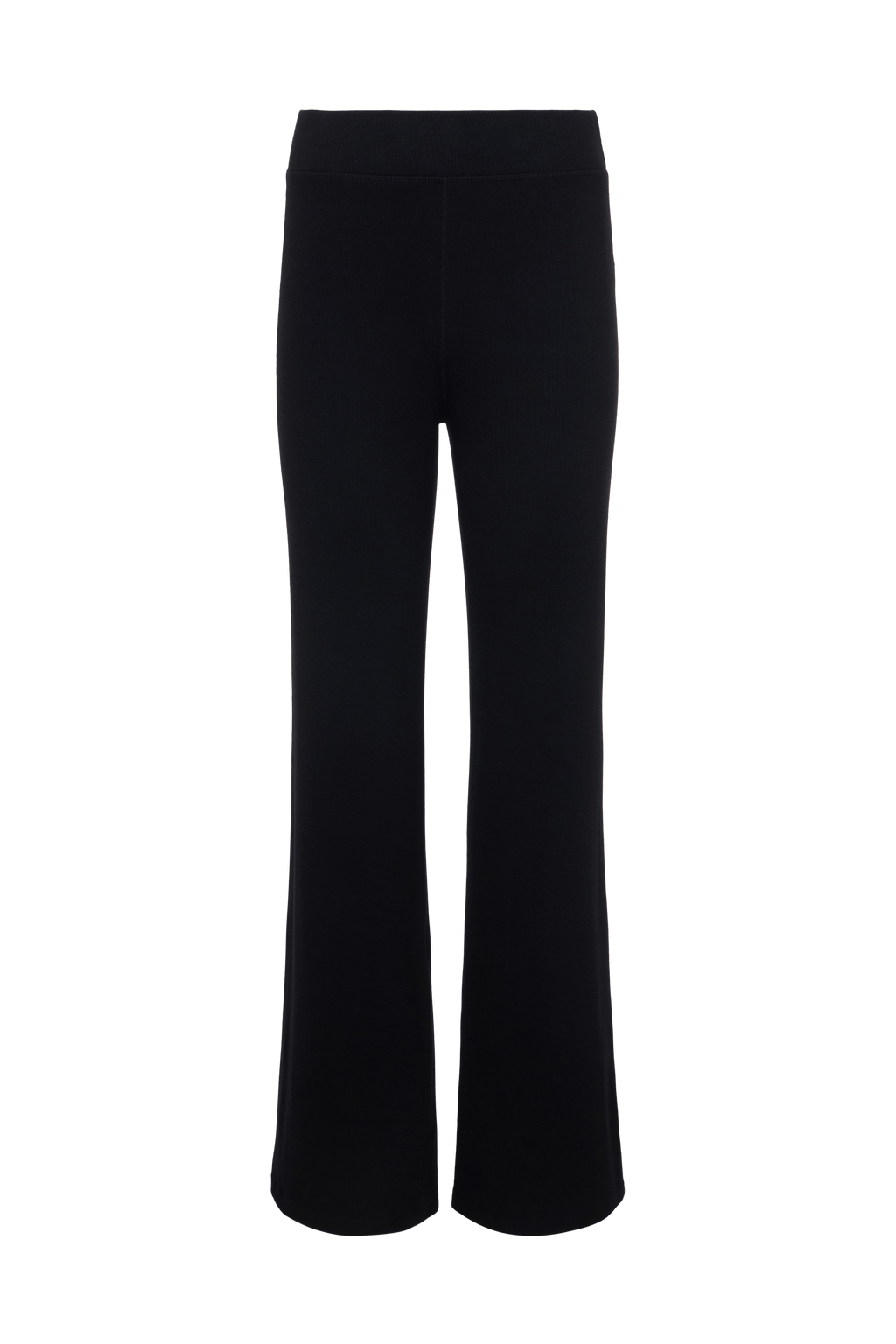 Slinky Rib Streamline Pant | Black