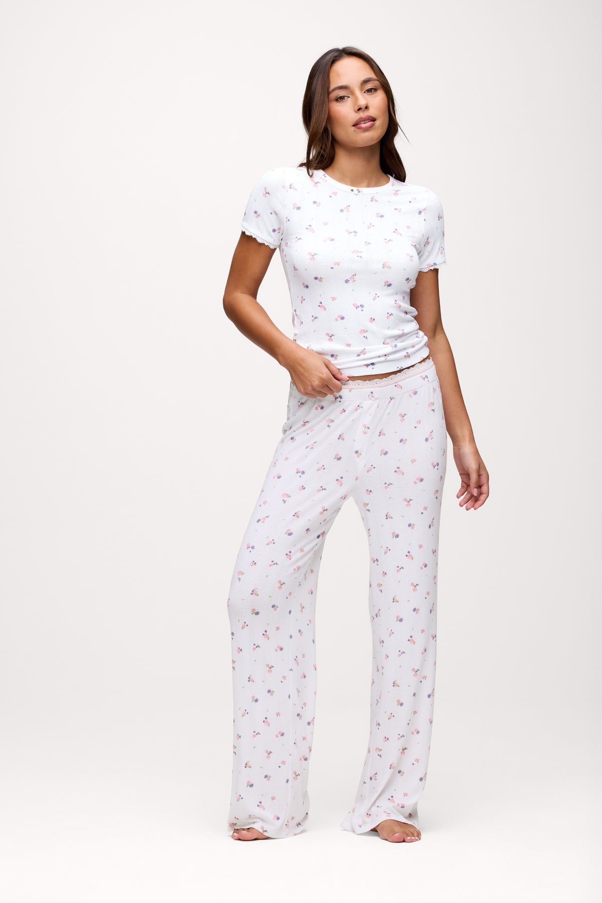 Color:Rosette | Sweetheart Pajama Tee