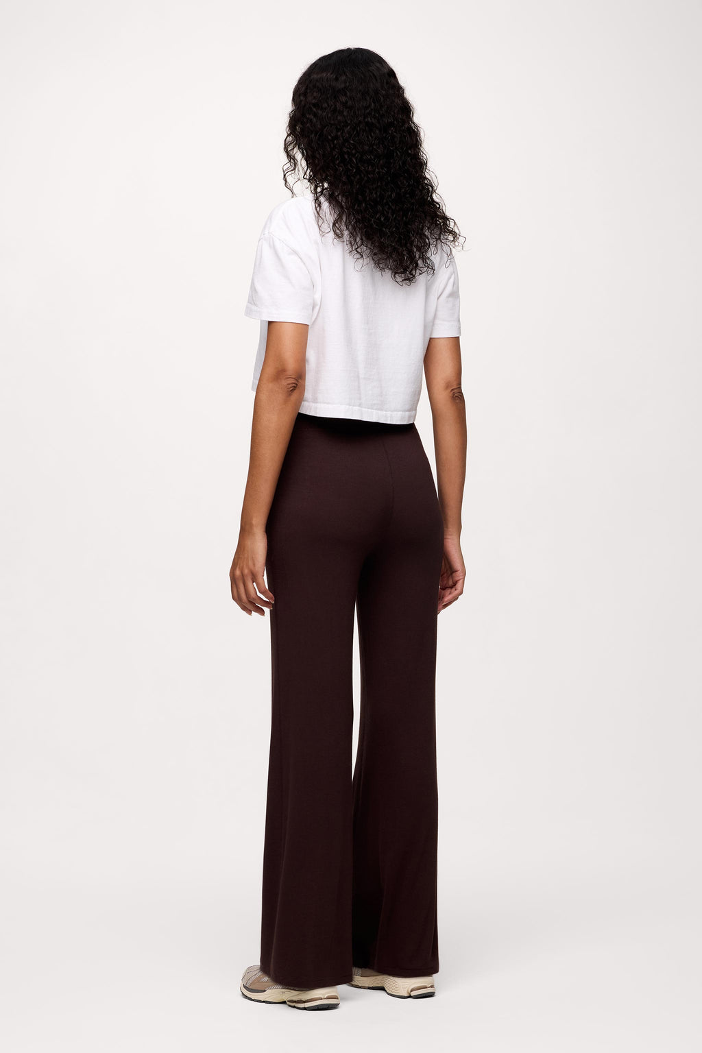 Slinky Rib Streamline Pant