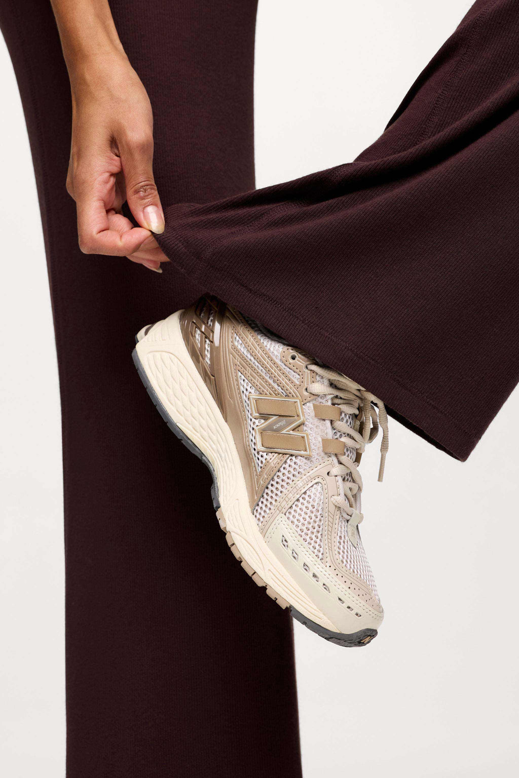 Slinky Rib Streamline Pant