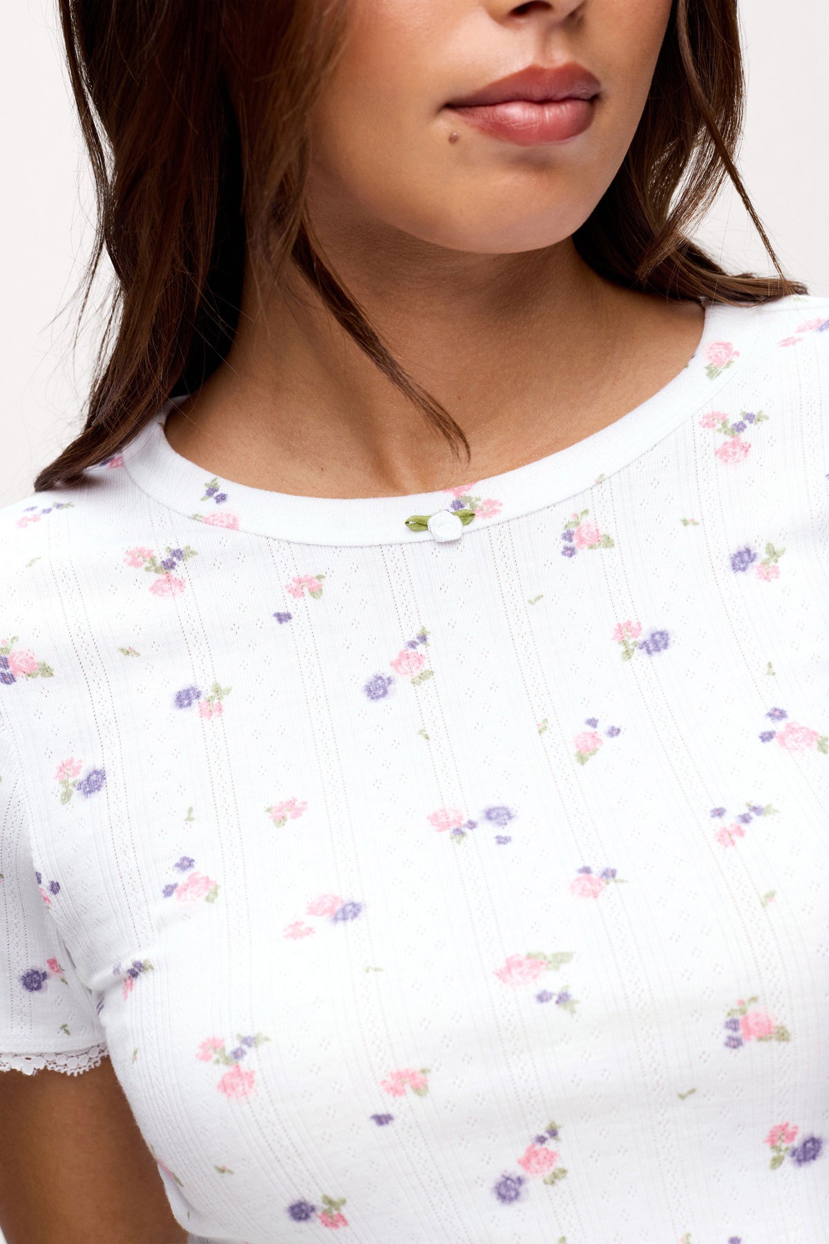 Color:Rosette | Sweetheart Pajama Tee