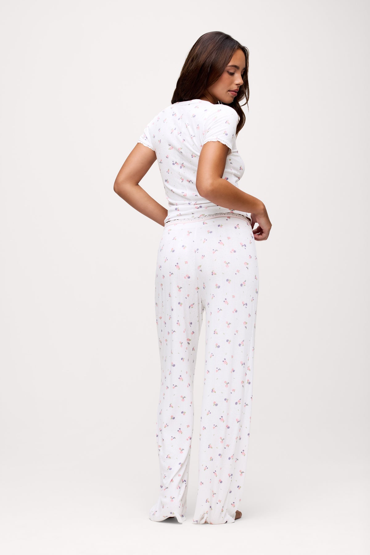 Color:Rosette | Peekaboo Pajama Pant