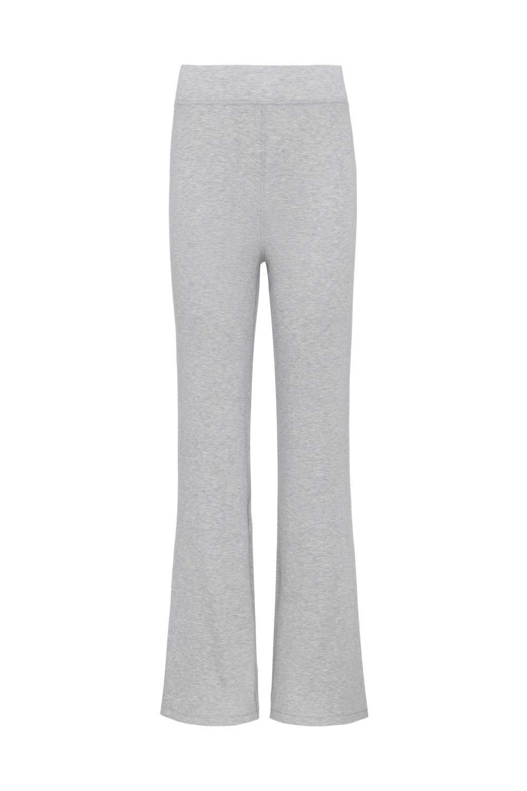 Slinky Rib Streamline Pant | Heather Grey