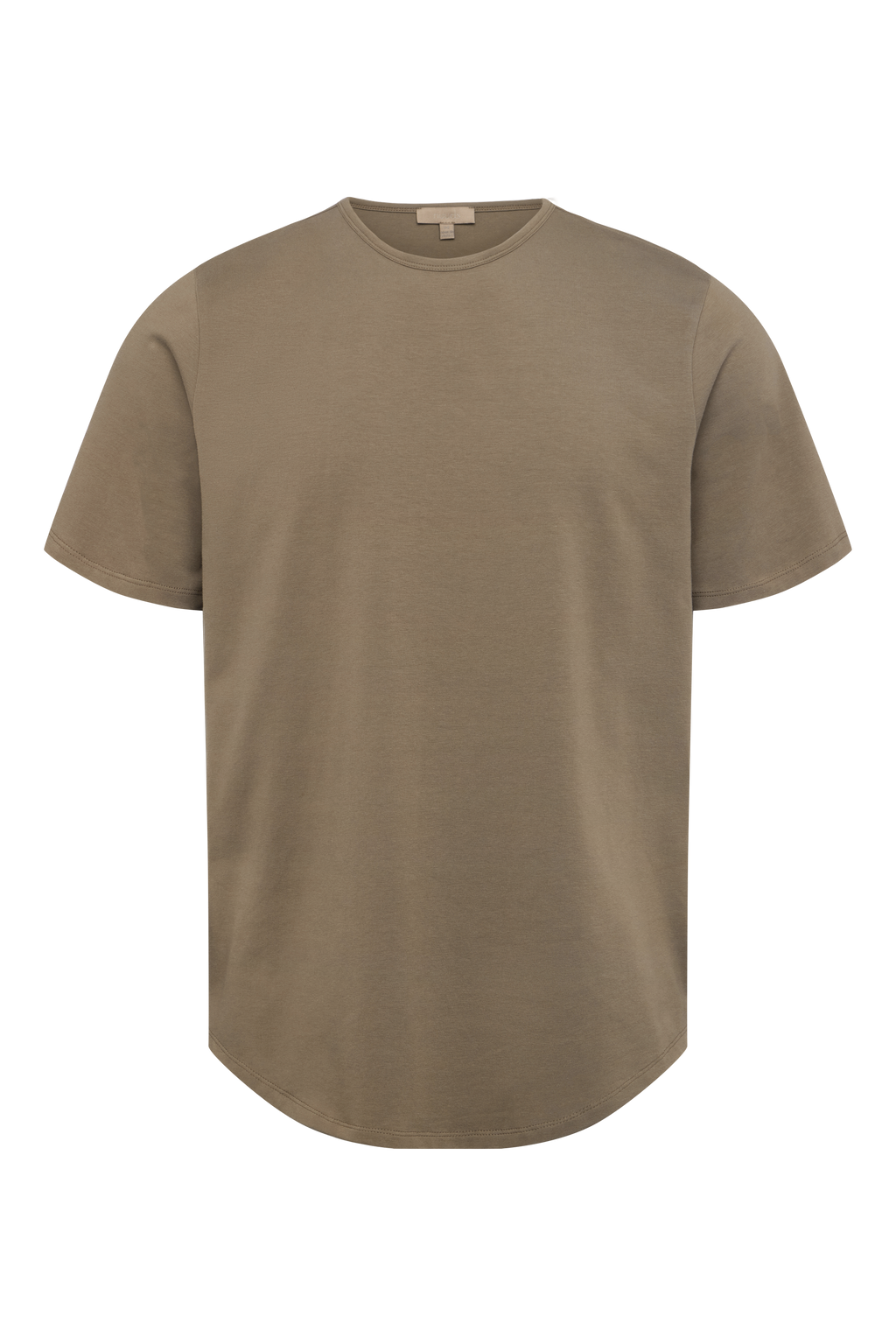 Men's Short Sleeve Curved Hem Tee