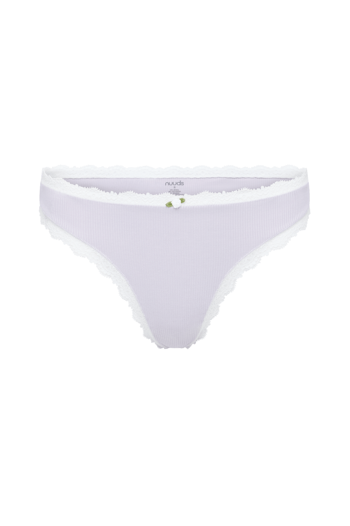 Color:Lavender | Rose Thong