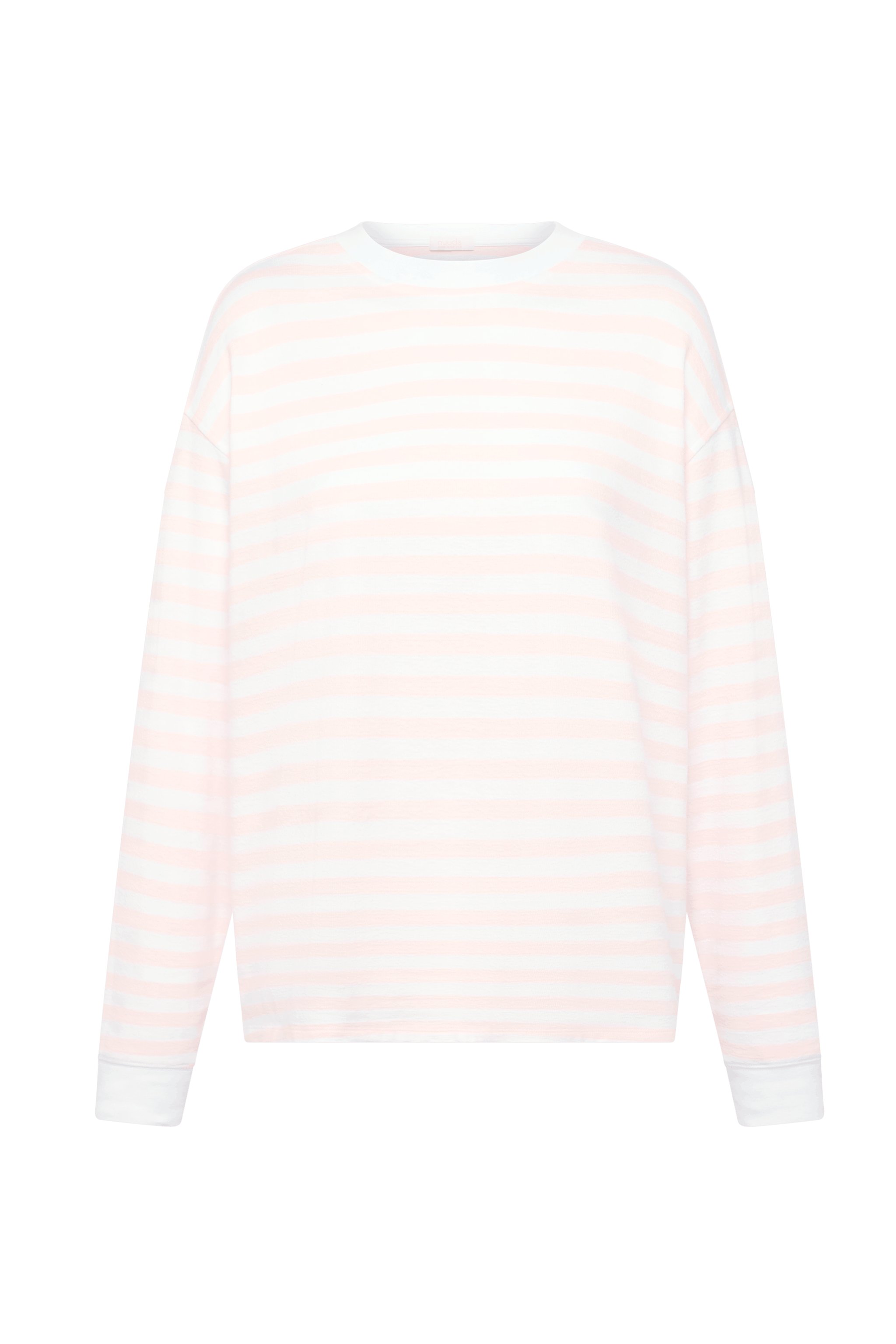 Ballet Stripe Long Sleeve Top | Ballet/White