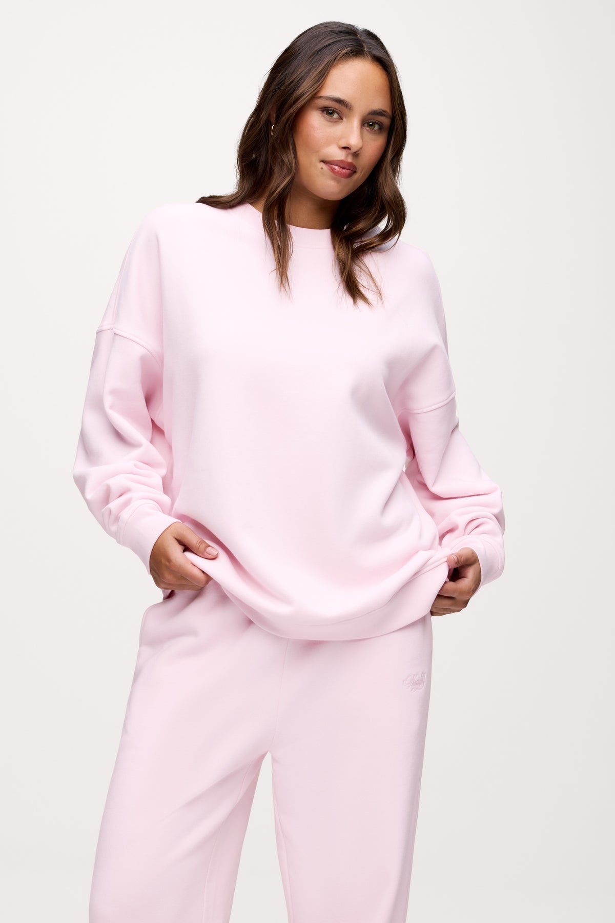 Color:Ballet | Core Fleece Crewneck Sweatshirt