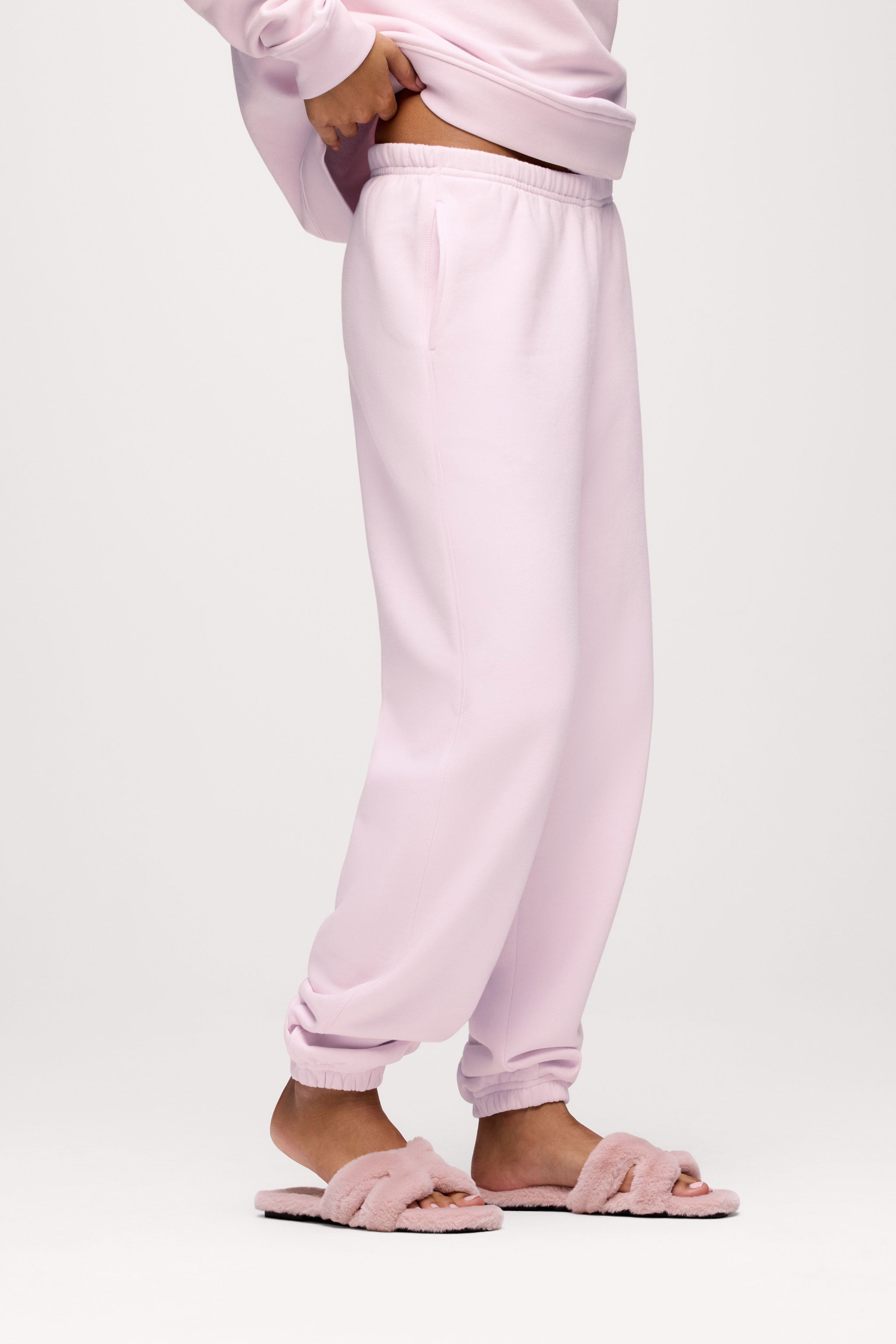 Core Fleece Embroidered Jogger | Ballet