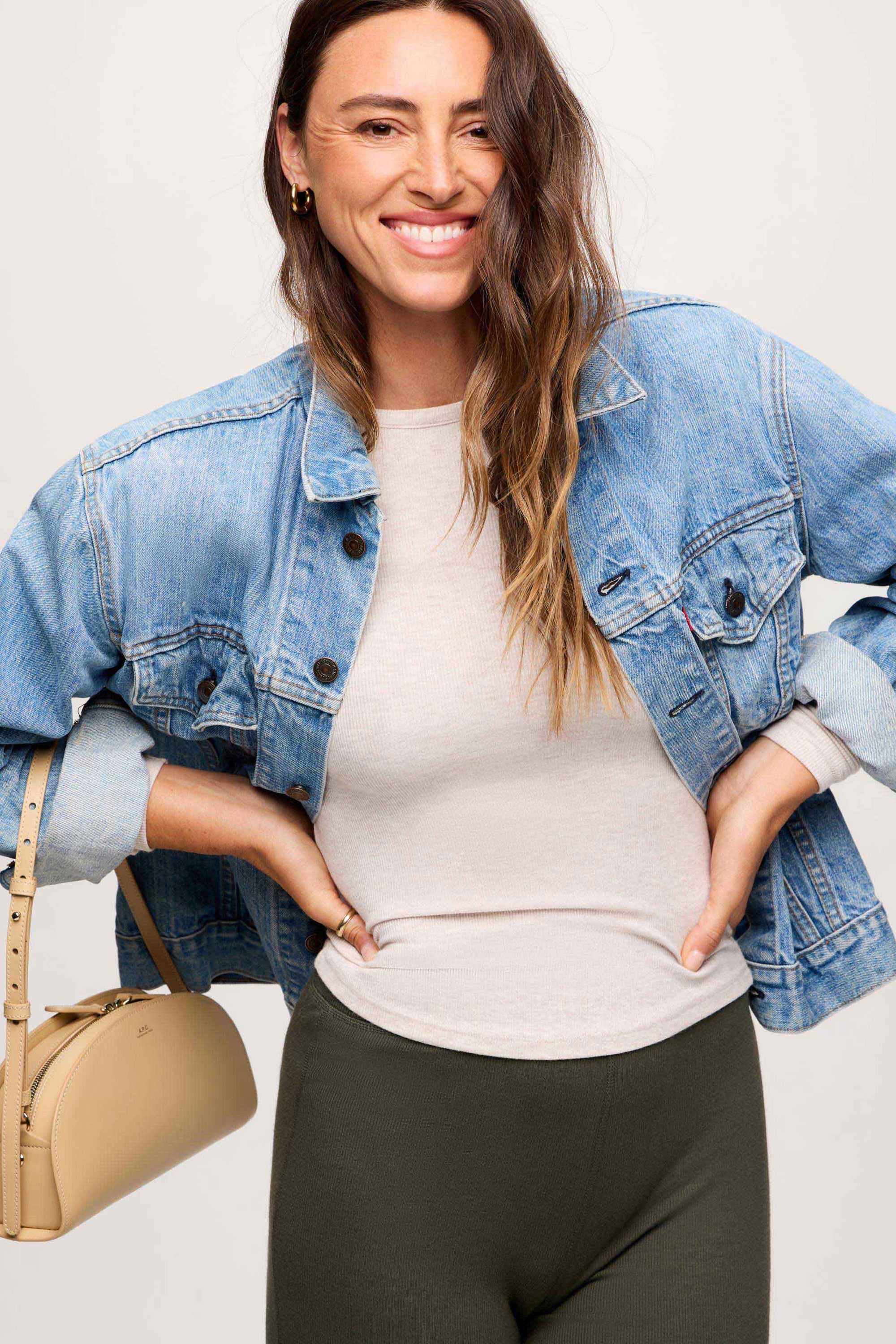 Slinky Rib Long Sleeve Shirt