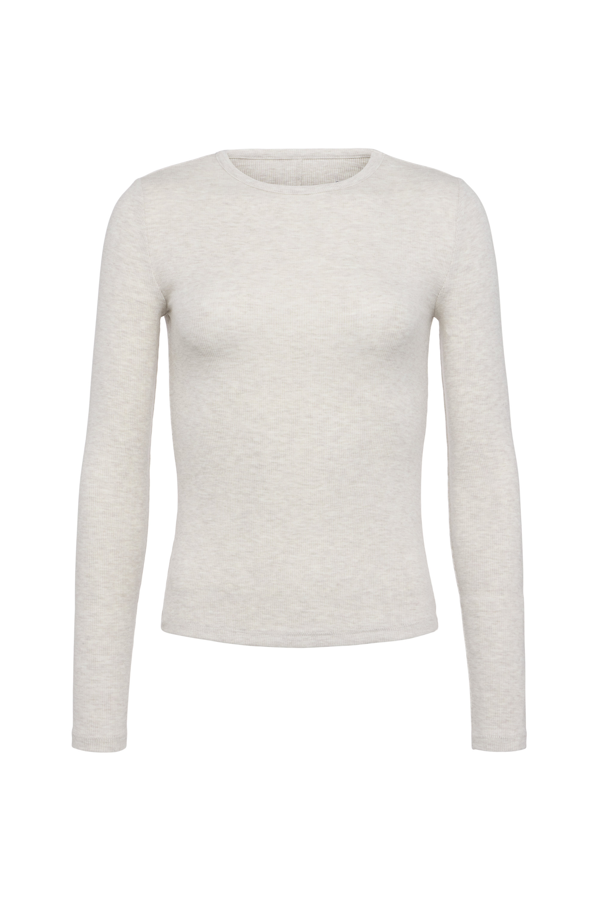 Slinky Rib Long Sleeve Shirt