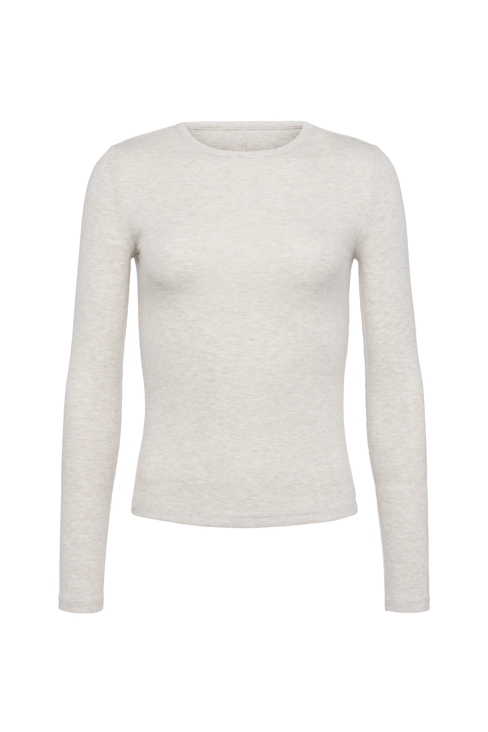 Slinky Rib Long Sleeve Shirt