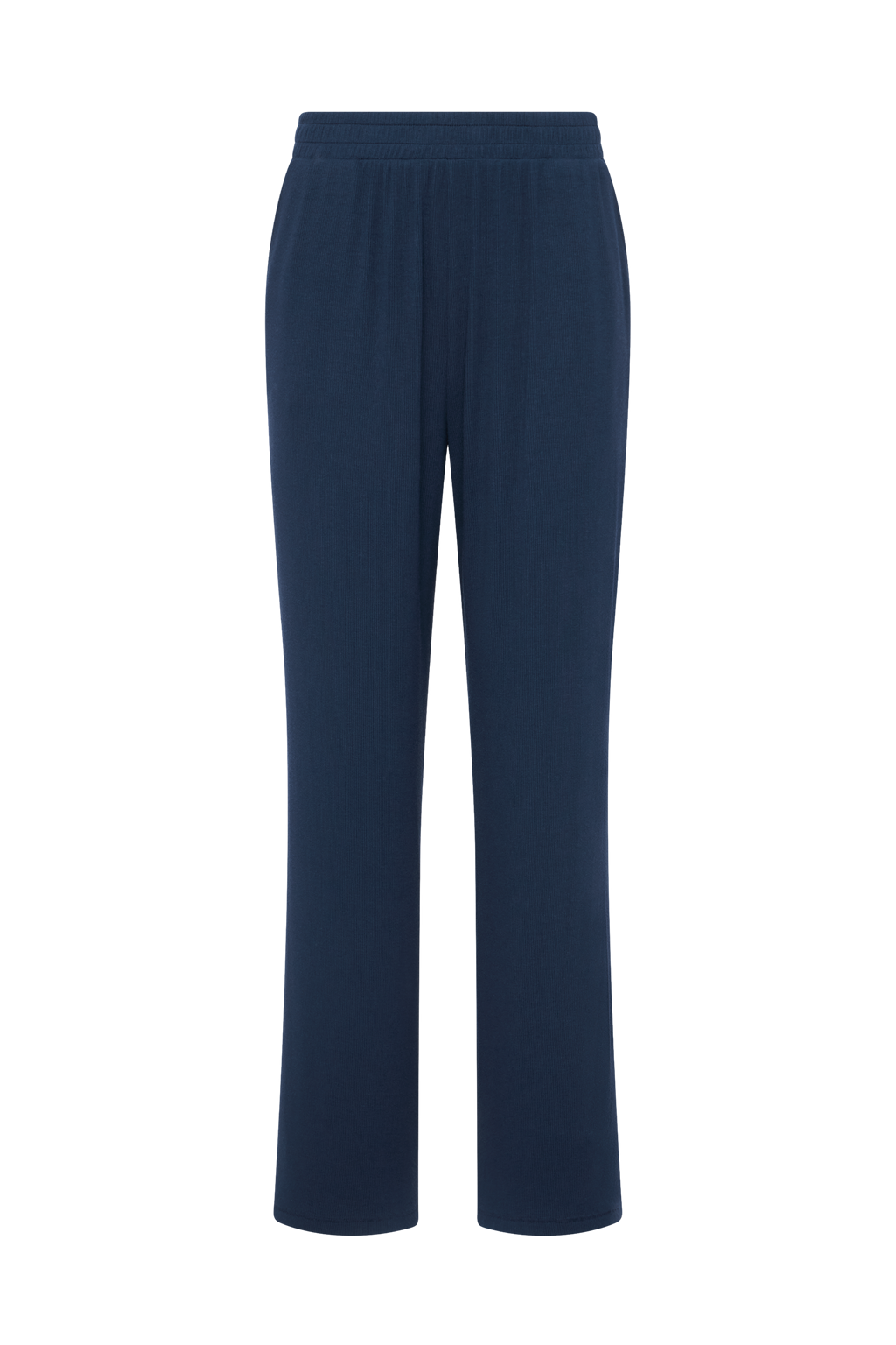 nuuds slinky rib lounge pant women wide leg casual pants