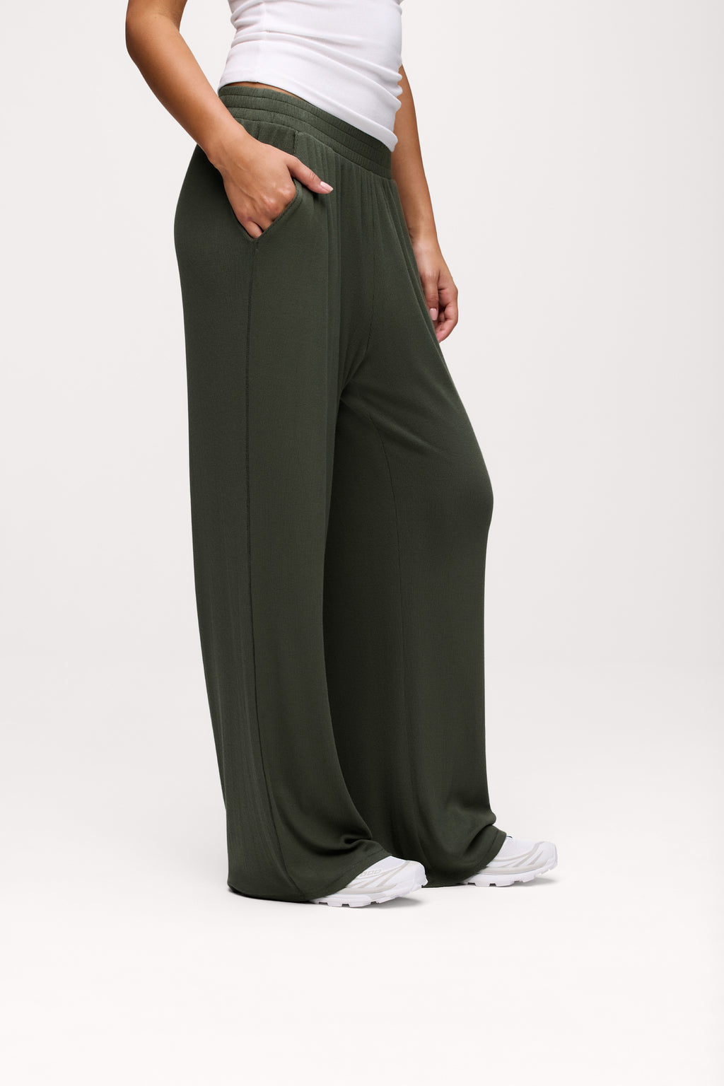 Slinky Rib Lounge Pant
