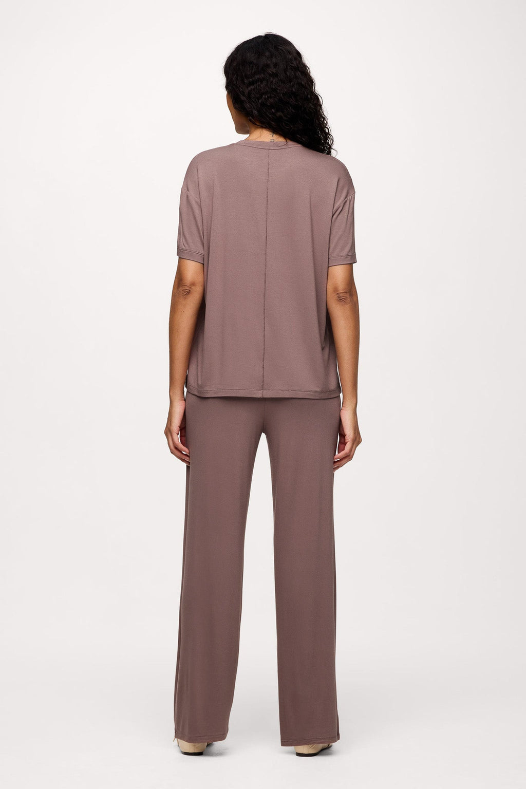 Color:Cocoa | Boyfriend Pajama Tee