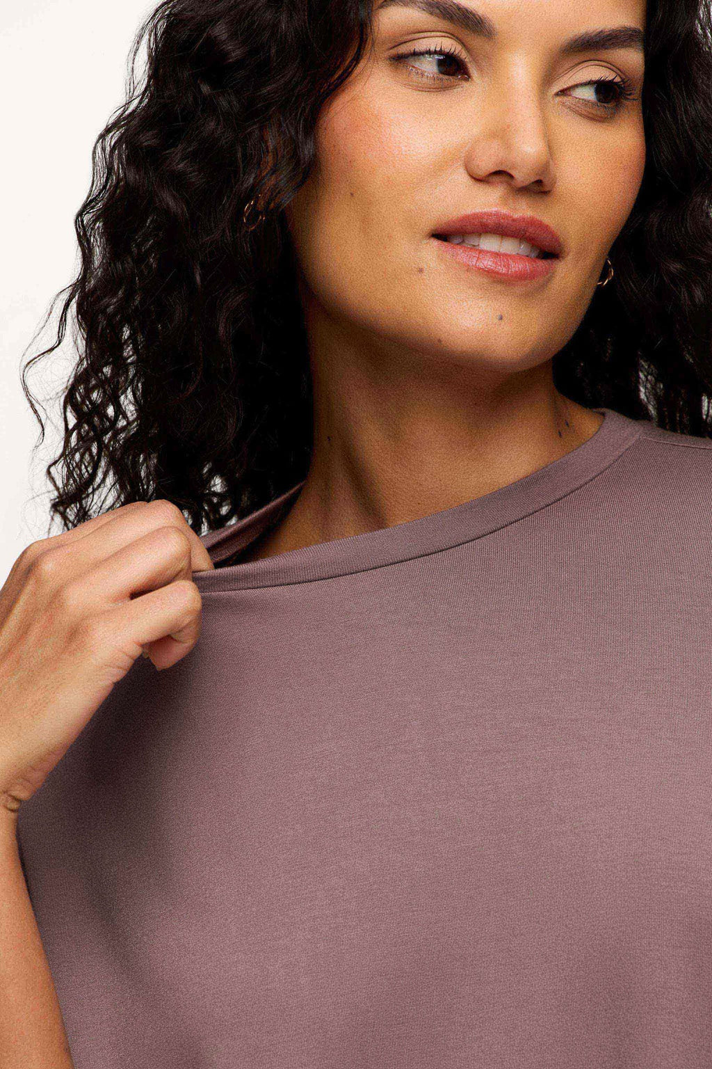 Color:Cocoa | Boyfriend Pajama Tee