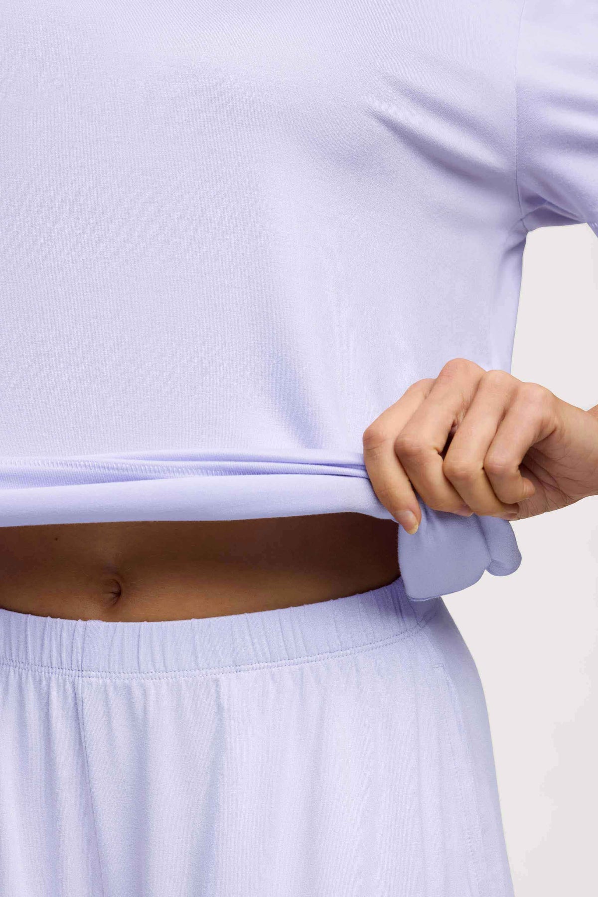 Color:Lilac | Boyfriend Pajama Tee