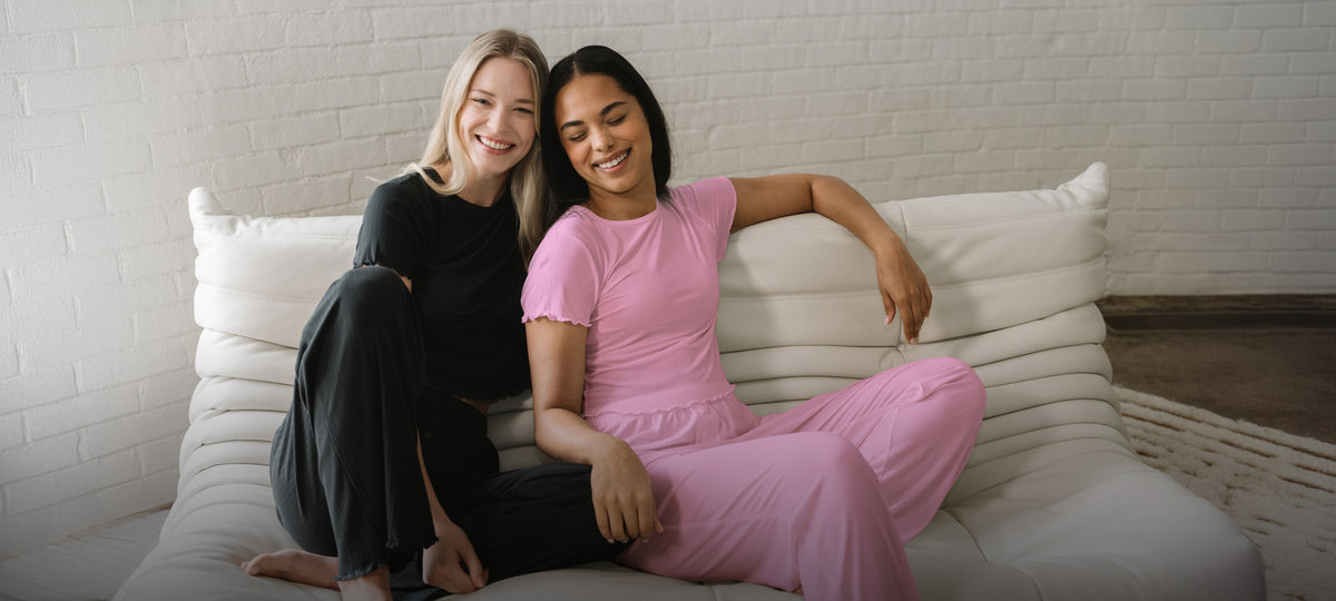 Mini Rib Pajama Set