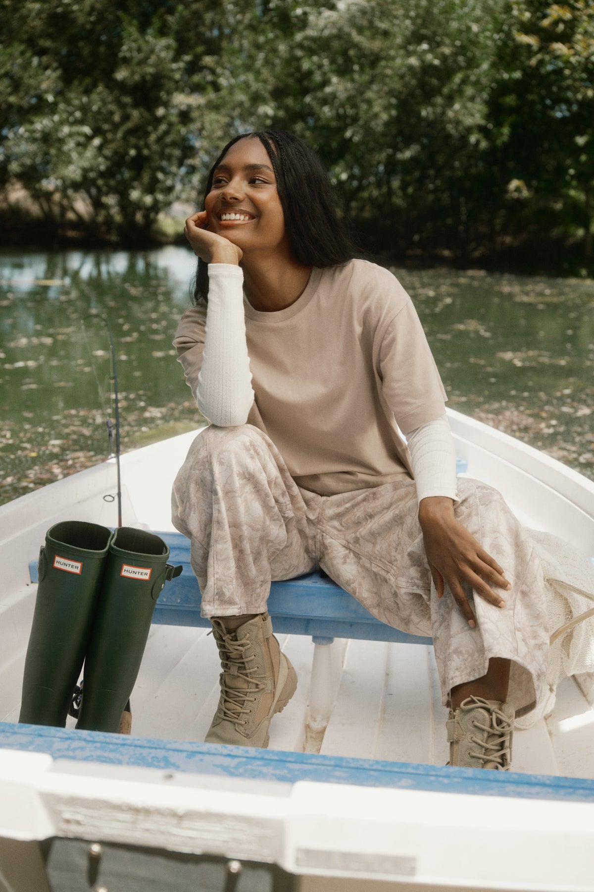 Pull-On Barrel Pant | nuuds Camo