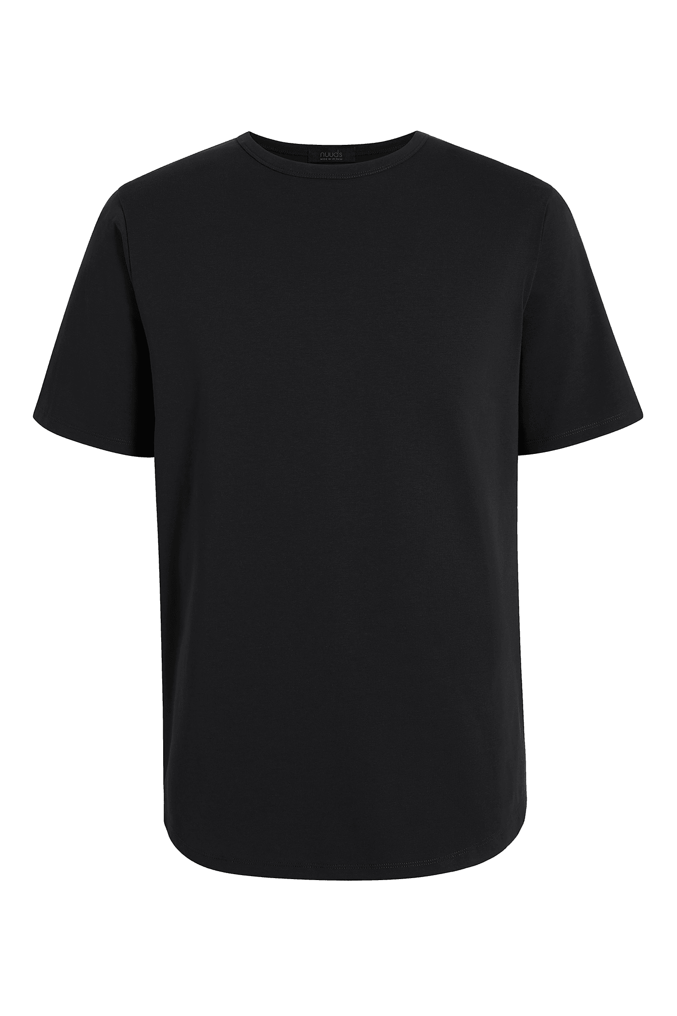 Short Sleeve Curved Hem T-Shirt