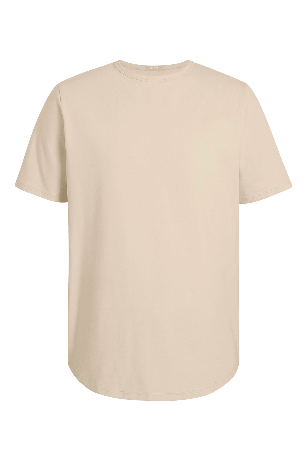 Short Sleeve Curved Hem T-Shirt