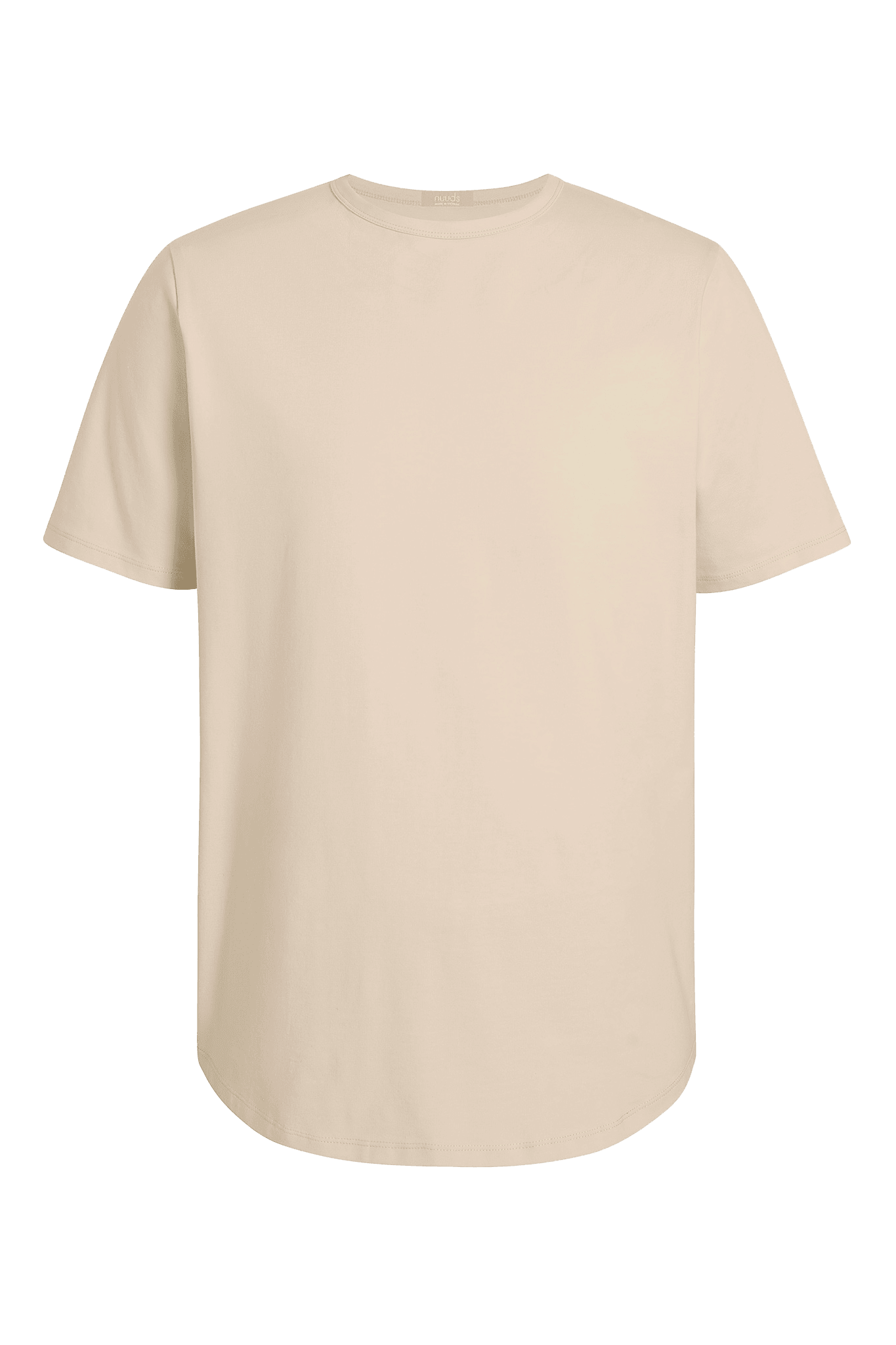 Short Sleeve Curved Hem T-Shirt