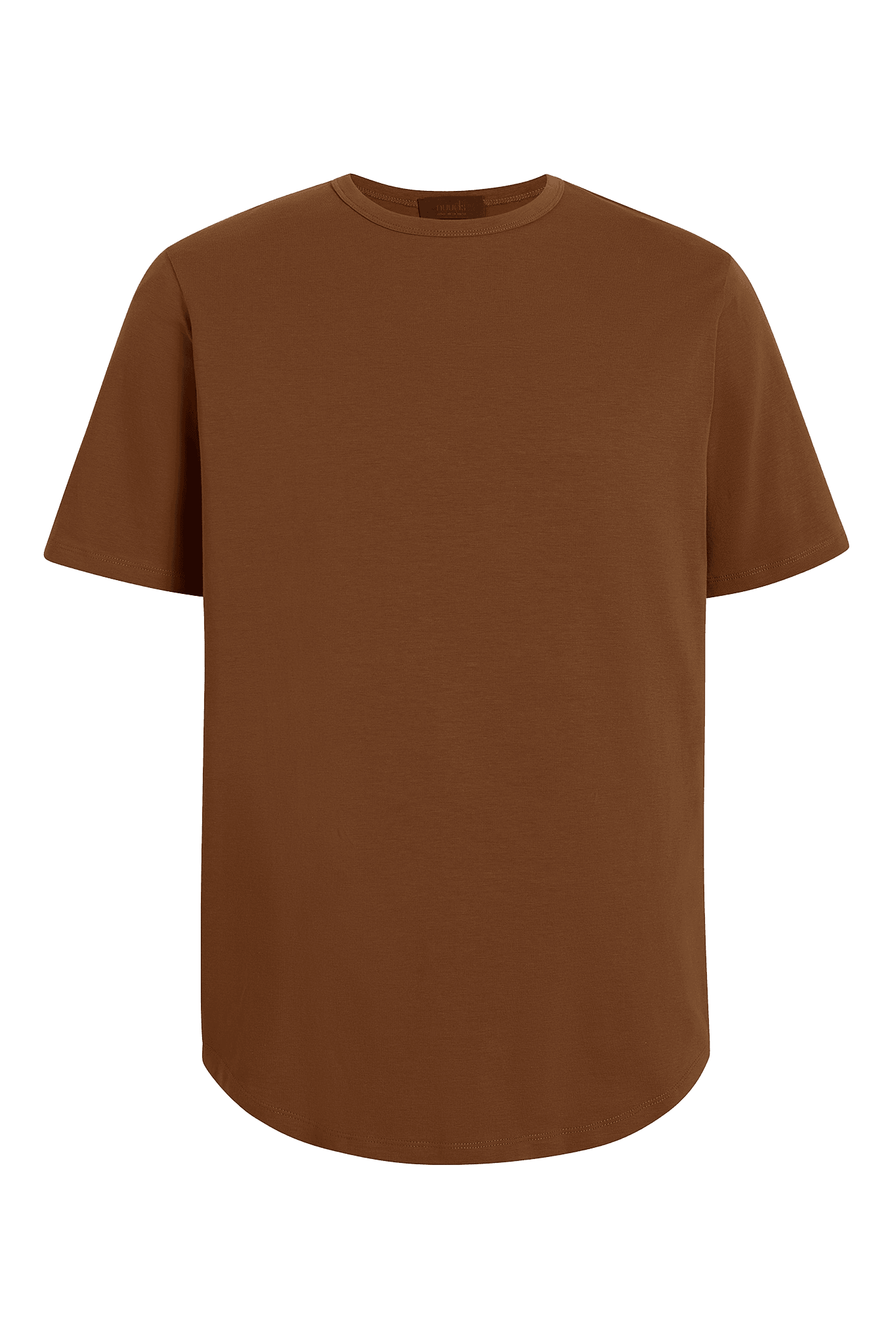 Short Sleeve Curved Hem T-Shirt