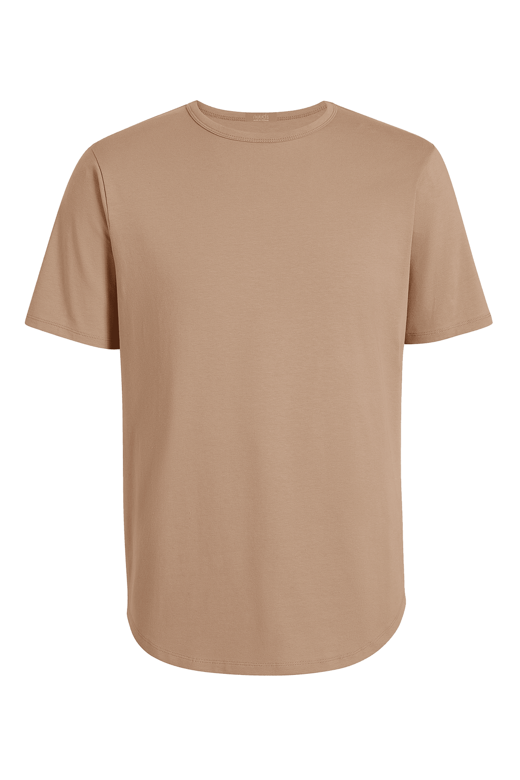 Short Sleeve Curved Hem T-Shirt