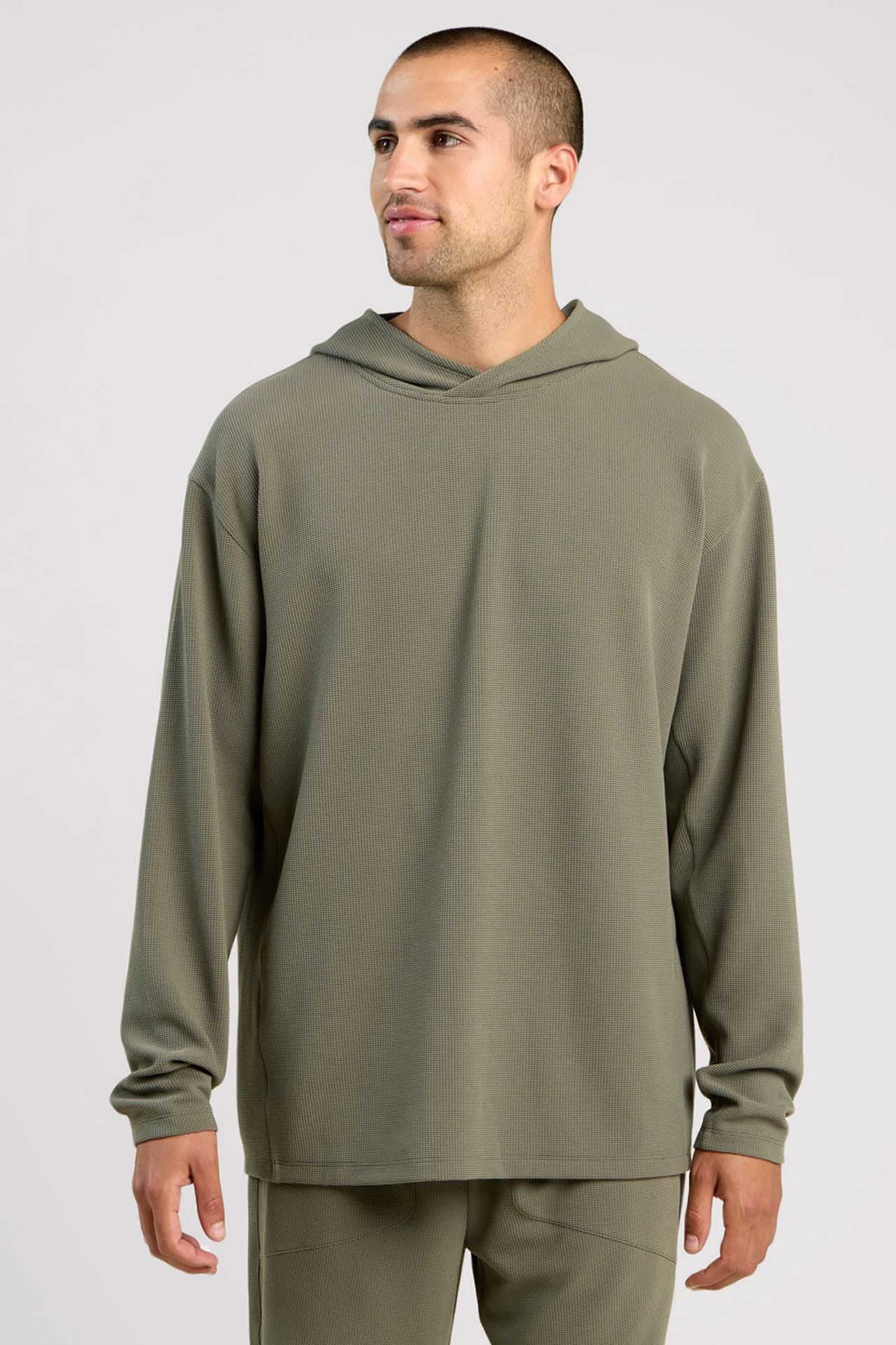 Performance Waffle Hoodie