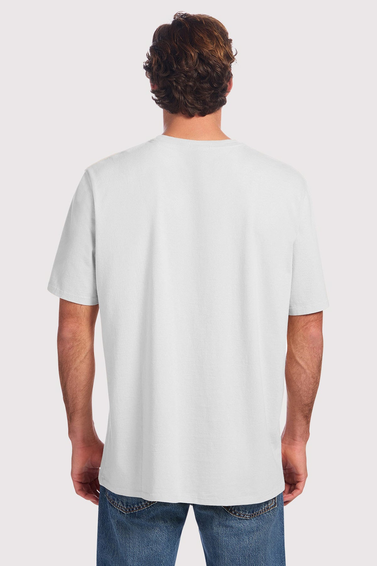 Color:White | Vintage Cotton Men's Everyday T-Shirt