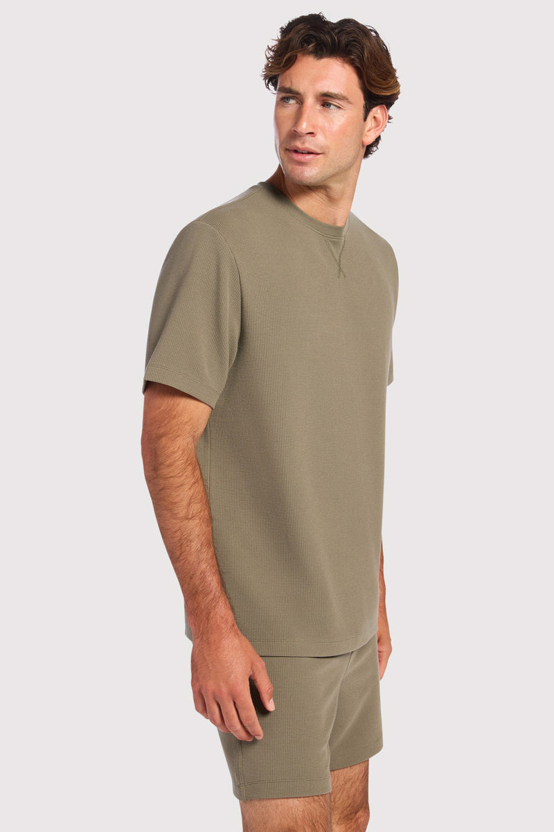 Men's Performance Waffle T-Shirt image 