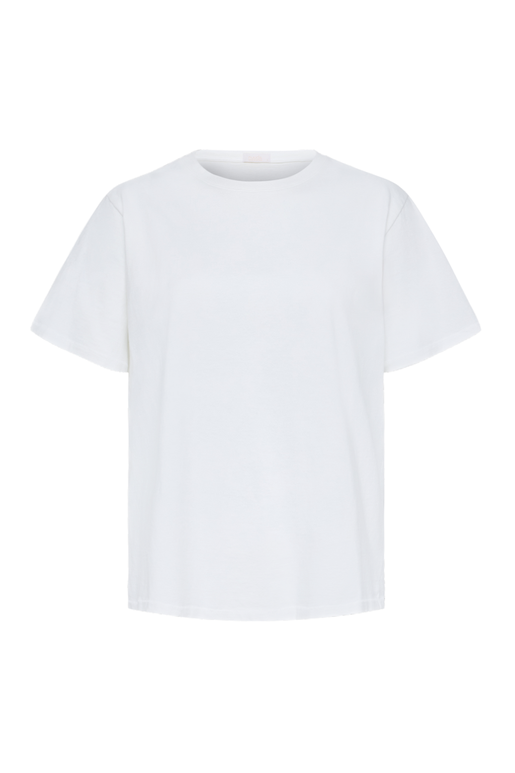 Color:White | nuuds everyday t-shirt – womens cotton t-shirt relaxed fit t-shirts for women