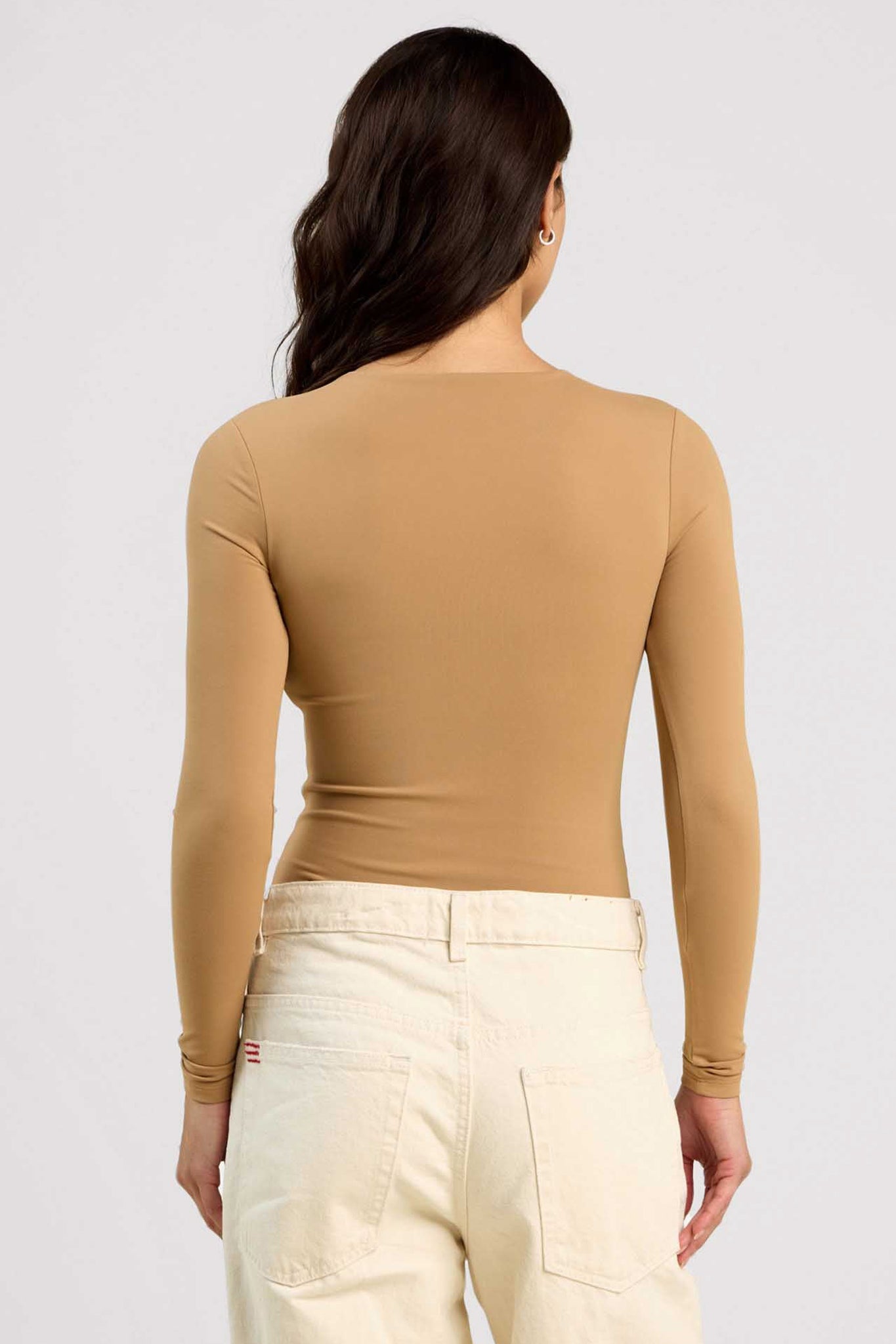 Long Sleeve Crewneck Bodysuit